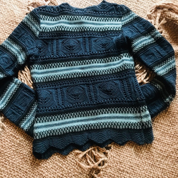 Blue Striped Sweater NEW - Picture 5 of 5